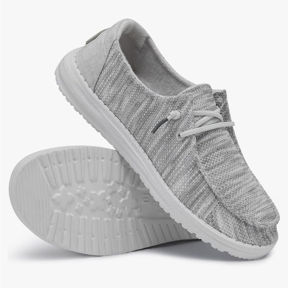 Gray Hey Dudes-women size 10